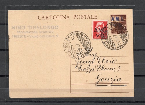 Amg storia postale - amg,