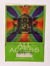 Willie Nelson AAA Backstage Pass Original VIP The Rainbow Connection 2001