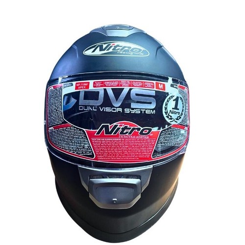 Casco nitro apex mat - nitro, nero