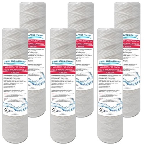 Cartucce filtranti filo - filtranti,