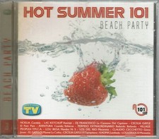 CD Hot Summer 101 Beach Party Vol. 1 EDITORIALE suato Tv Sorrisi B48