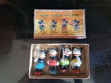 4 figurine Bisque anni '30