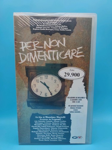 Per non dimenticare - dimenticare, vhs