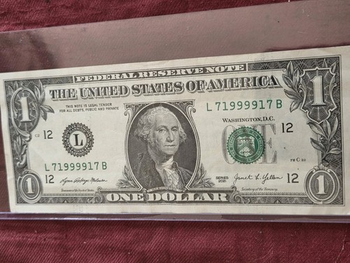 Banconota dollaro - banconota, 1