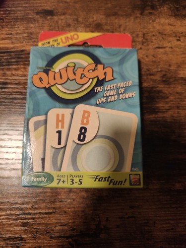 Mattel cardgame qwitch - mattel,