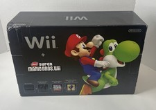 Nintendo Wii Black Console New