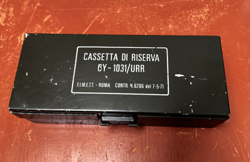 Cassetta valvole radio