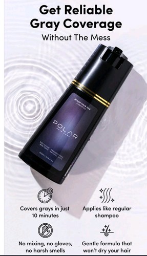 Shampoo colorante nero polar - shampoo,
