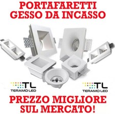 Porta Faretto in Gesso da