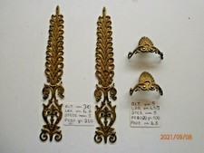 Fregi d'epoca di ottone massiccio