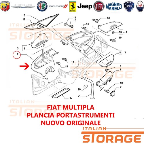 Fiat multipla plancia - multipla,