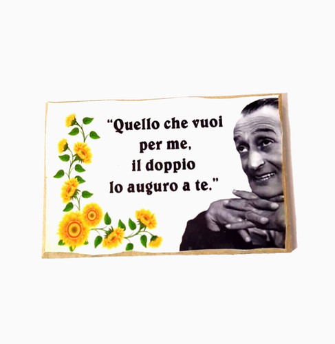 Souvenir calamita toto quello - calamita, toto'