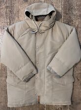 Fay Giacca Ema Piumino Beige Tg M Caldo Made Italy Vintage Cappuccio Staccabile