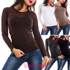 Maglia donna maglietta velata