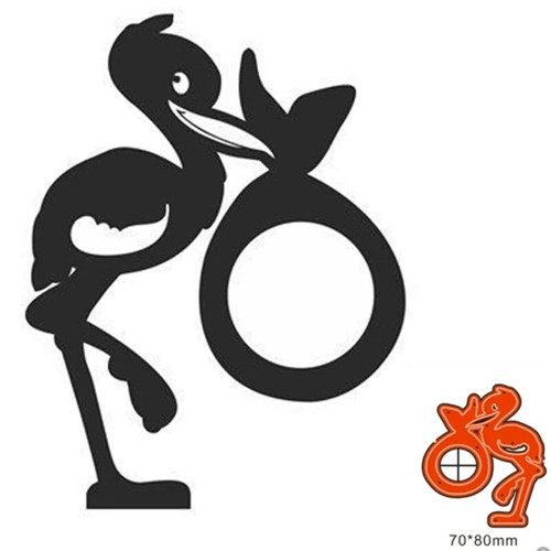 Borsa per bambini cicogna