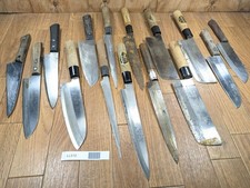 Lotto Danneggiato Di Coltelli Da Cucina Giapponesi Rotto Dal Giappone LL510
