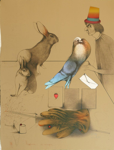 Bruno bruni litografia - bruno,