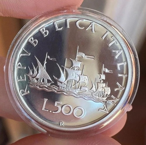 500 lire 1991 caravelle - 500,