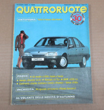 Rivista QUATTRORUOTE ottobre 1986 Alfa Romeo Honda Shuttle Renault Lancia Thema