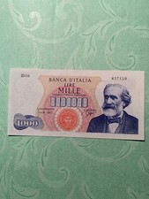 1000 Lire VERDI FDS decreto