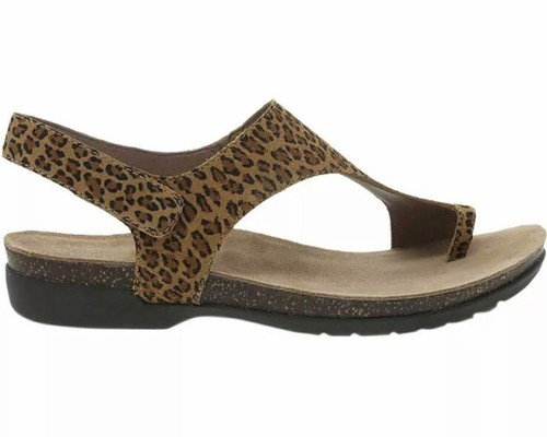 Dansko reece leopard suede - leopard,