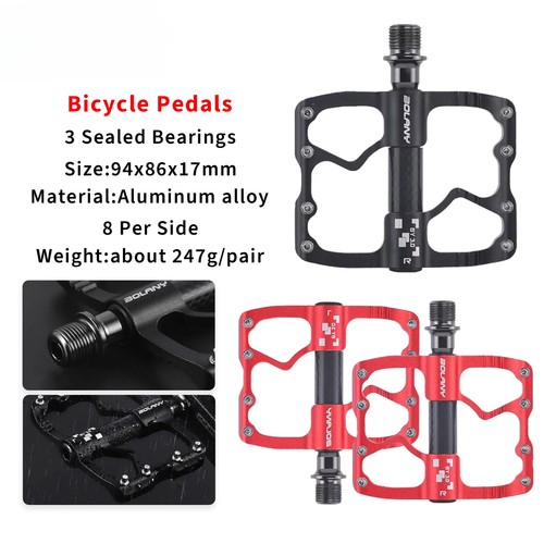 Pedali bici mtb - bici, antiscivolo