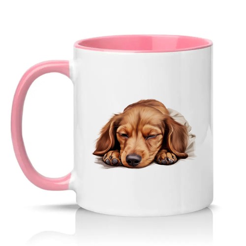 Sleeping dachshund puppy - dachshund,