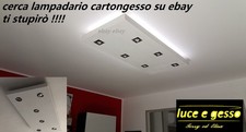lampadario moderno con faretti