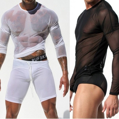 Shirt trasparente per uomo - t-shirt,