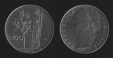 100 LIRE 1970 MINERVA - ITALIA