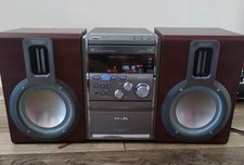 Philips MCM8/25 Mini impianto stereo hi-fi Aux/CDR cassa radio MP3 CD difettoso 