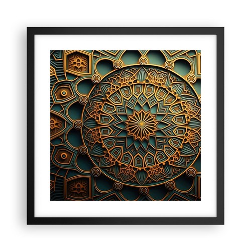 Poster 40x40cm mosaico arabo - poster,