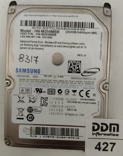 Pcb per samsung - per, hn-m250mbb
