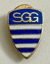 S.G. GALLARATESE vecchio distintivo calcio attacco a piedino
