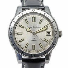 Orient Calendario Auto 19 Diver Ref.T-19735A Quadrante Argento 39.5mm Data Uomo