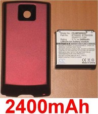 Cover + BATTERIE 2400mAh Tipo