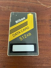 NIKON 512KB SCHEDA DATI PER RILEVAMENTO STAZIONE TOTALE