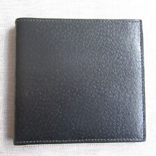 Portafoglio in Pelle Nero Valextra by Valextra a ventaglio Vintage anni 80/90