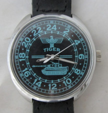 OROLOGIO RUSSO SOVIETICO RAKETA 24 ORE TIGER FUNZIONANTE CARICA A MANO