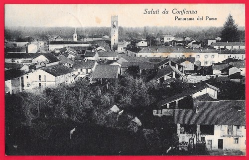 Confienza panorama del paese - panorama,