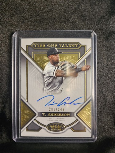Tim anderson 2023 topps tier - topps,
