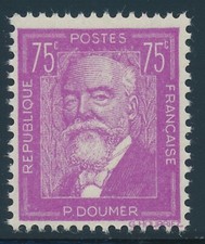 Timbre France 292** Paul Doumer luxe neuf sans charnière