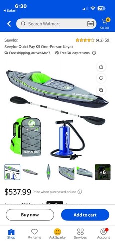 Sevylor quickpay one - sevylor, one-person