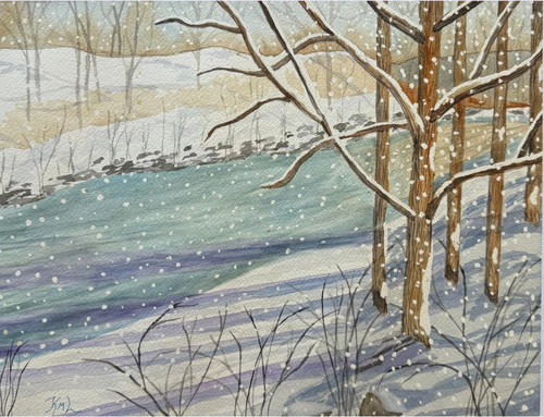 Pittura acquerello 11x14 mat - 11x14, &mat