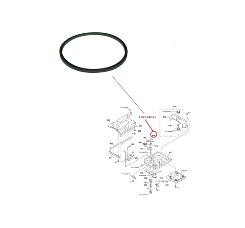 Cinghia connettore gomma