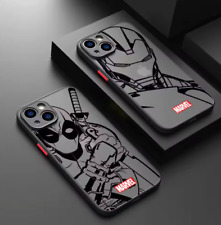 ✅  Cover Custodia MARVEL SILICONE Apple iPhone 16 15 14 13 12 Pro PLUS MAX✅