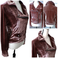 Giacca Moto Forever 21 Velluto