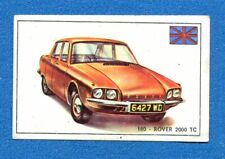 STORIA DELL'AUTOMOBILE Panini 1971-Figurina-Sticker n. 180 - ROVER 2000 TC -Rec