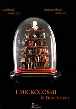 Libro I MICROCOSMI MINI LIBRERIE ETTORE SOBRERO miniature librarie modellismo 