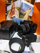 ?Black OLYMPUS OM10 QUARTZ slr + Zuiko MC 35÷70/4 + winder2 &more! ☜[Fair SET ]